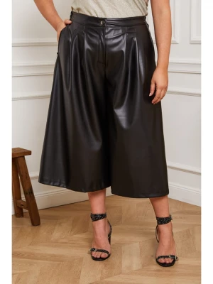 Plus Size Company Spodnie "Dandi" w kolorze czarnym rozmiar: 38