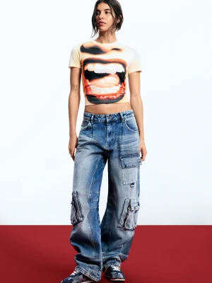 Spodnie denim Egonlab Desigual