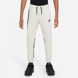 Spodnie dla dużych dzieci (chłopców) Nike Sportswear Tech Fleece - Szary