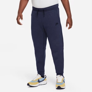 Spodnie dla dużych dzieci (chłopców) Nike Sportswear Tech Fleece (szersze rozmiary) - Niebieski