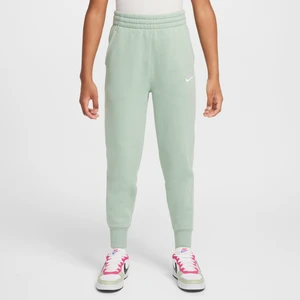 Zdjęcie produktu Spodnie dla dużych dzieci (dziewcząt) o wysokim stanie Nike Sportswear Club Fleece - Zieleń