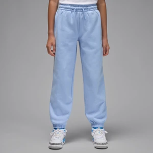 Spodnie dla dużych dzieci Jordan Brooklyn Fleece - Niebieski