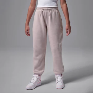 Spodnie dla dużych dzieci Jordan Brooklyn Fleece - Różowy