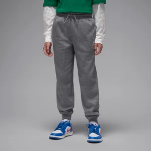 Spodnie dla dużych dzieci Jordan Brooklyn Fleece - Szary