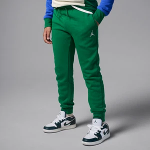 Spodnie dla dużych dzieci Jordan MJ Brooklyn Fleece Essentials - Zieleń