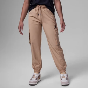 Spodnie dla dużych dzieci Jordan Post Up Cargo Pants - Brązowy