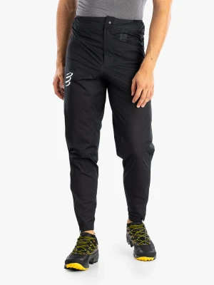 Spodnie do biegania Compressport Hurricane Waterproof 10/10 Pants - bla.