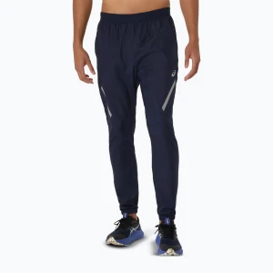 Spodnie do biegania męskie ASICS Lite-Show midnight Granatowy