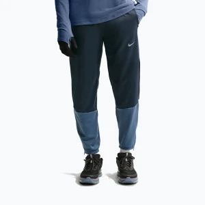 Spodnie do biegania męskie Nike Challenger Therma-Fit Winterized thunder blue