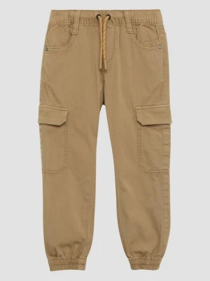 Spodnie do biegania Pelle / regular fit / średni stan / prosta nogawka / kieszenie cargo s.Oliver brązowy