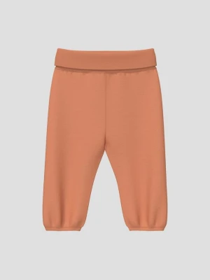 Spodnie do biegania unisex z wywijanym pasem s.Oliver pomarańczowy
