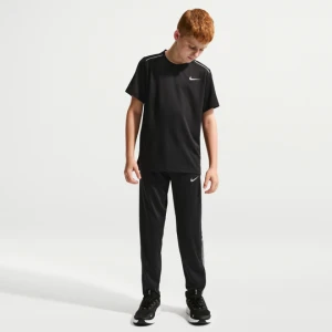 Spodnie do biegania z dzianiny dla dużych dzieci (chłopców) Nike Miler - Czerń