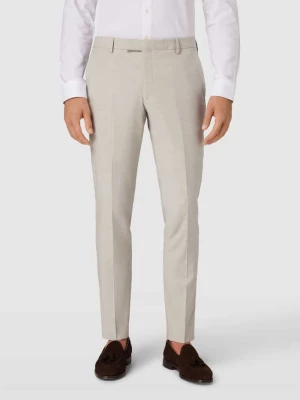 Spodnie do garnituru o kroju extra slim fit z fakturowanym wzorem model ‘Gun’ JOOP! Collection