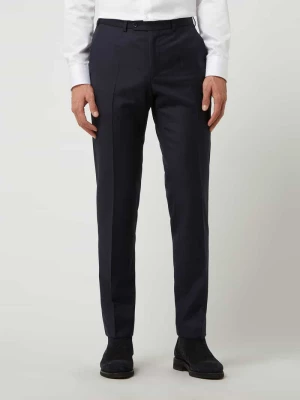 Spodnie do garnituru o kroju modern fit z żywej wełny model ‘Per’ Digel