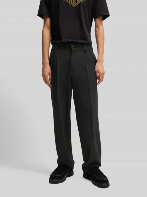 Spodnie do garnituru o kroju regular fit w kant model ‘FLIPS251X’ HUGO