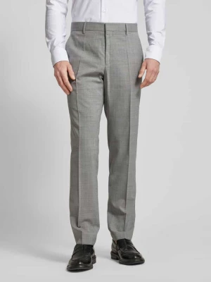 Spodnie do garnituru o kroju regular fit w kant model ‘Genius’ Boss