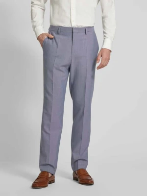 Spodnie do garnituru o kroju regular fit w kant model ‘Leon’ Boss