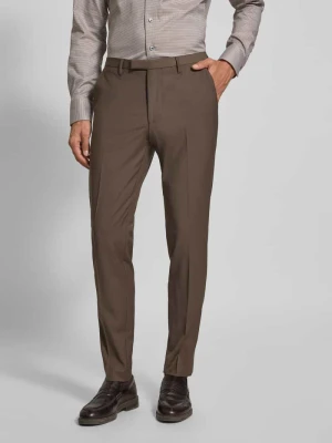 Spodnie do garnituru o kroju regular fit w kant model ‘Monopoli’ CINQUE