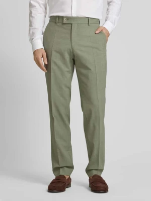 Spodnie do garnituru o kroju regular fit w kant model ‘Paco’ CG - Club of Gents