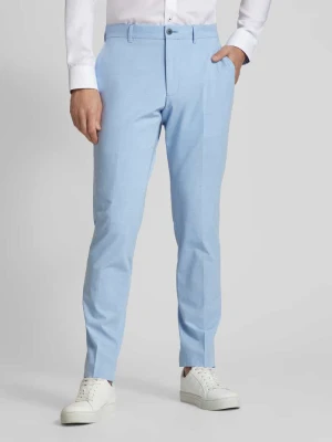 Spodnie do garnituru o kroju regular fit w kant model ‘Pure’ s.Oliver BLACK LABEL