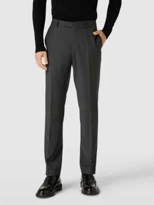 Spodnie do garnituru o kroju regular fit w kant model ‘Ryan’ Pierre Cardin