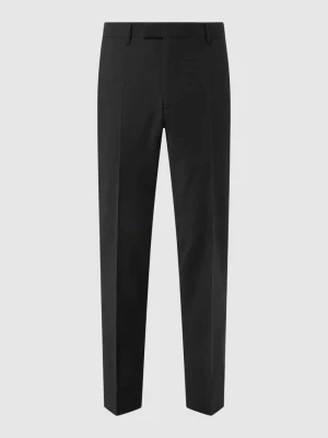 Spodnie do garnituru o kroju regular fit w kant model ‘Ryan’ Pierre Cardin
