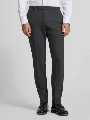 Spodnie do garnituru o kroju regular fit z dodatkiem wełny model ‘MADDEN 2.0’ Strellson