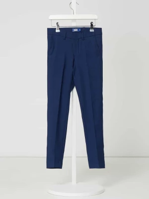 Spodnie do garnituru o kroju regular fit z dodatkiem wełny model ‘Solaris’ jack & jones