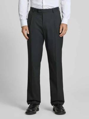 Spodnie do garnituru o kroju regular fit z dodatkiem wiskozy MCNEAL