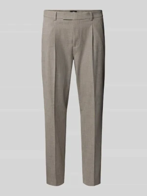 Spodnie do garnituru o kroju regular fit z dodatkiem wiskozy model ‘Salto’ CINQUE