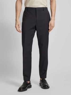 Spodnie do garnituru o kroju regular fit z kieszenią z tyłu CK Calvin Klein