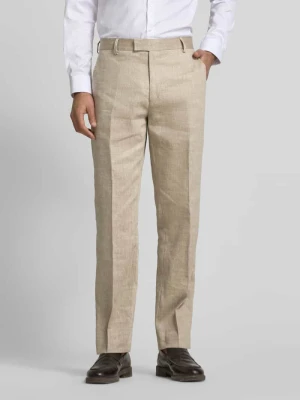 Spodnie do garnituru o kroju regular fit z kieszeniami z tyłu model ‘TENSE’ Tiger Of Sweden