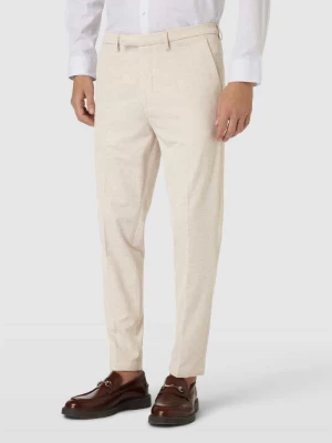 Spodnie do garnituru o kroju regular fit z lamowanymi kieszeniami model ‘Beppe’ CINQUE