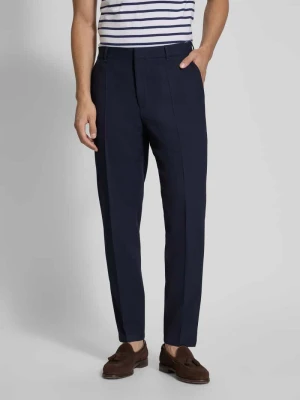 Spodnie do garnituru o kroju regular fit z mieszanki żywej wełny model ‘PERIN’ Boss