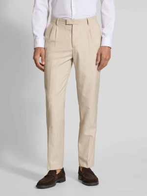 Spodnie do garnituru o kroju regular fit z wpuszczanymi kieszeniami MCNEAL