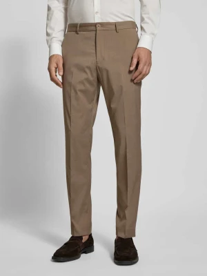 Spodnie do garnituru o kroju regular fit z zaznaczonymi kieszeniami z tyłu s.Oliver BLACK LABEL