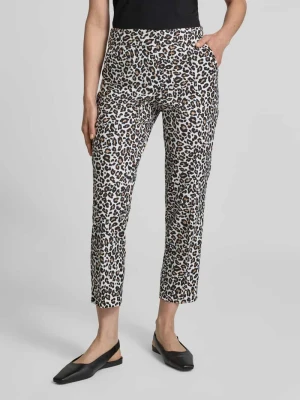 Spodnie do garnituru o kroju slim fit w kant Betty Barclay