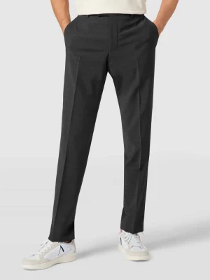 Spodnie do garnituru o kroju slim fit w kant ‘Flex Cross’ Strellson