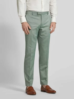 Spodnie do garnituru o kroju slim fit w kant model ‘Blayr’ JOOP! Collection