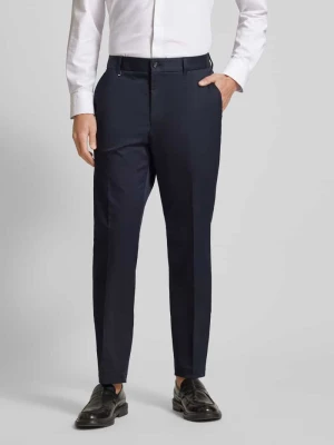 Spodnie do garnituru o kroju slim fit w kant model ‘Perin’ Boss