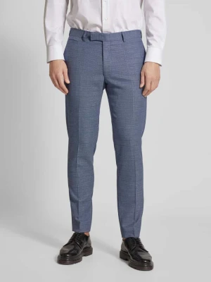 Spodnie do garnituru o kroju slim fit w kant Strellson