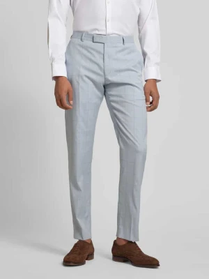 Spodnie do garnituru o kroju slim fit w kant Strellson