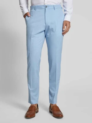 Spodnie do garnituru o kroju slim fit z cieniowaną przędzą s.Oliver BLACK LABEL