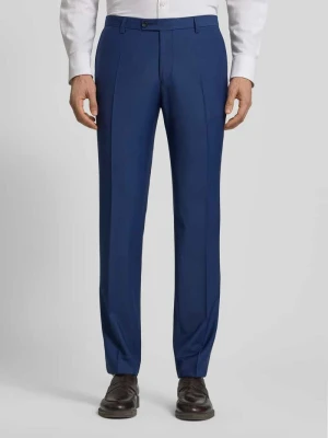 Spodnie do garnituru o kroju slim fit z dodatkiem streczu CG - Club of Gents