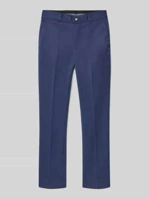 Spodnie do garnituru o kroju slim fit z dodatkiem streczu G.O.L.