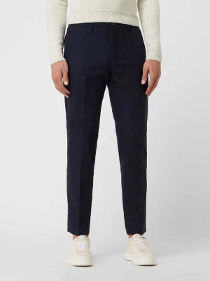 Spodnie do garnituru o kroju slim fit z dodatkiem streczu model ‘Adrian’ Selected Homme
