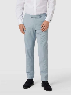 Spodnie do garnituru o kroju slim fit z dodatkiem streczu model ‘PIET’ drykorn