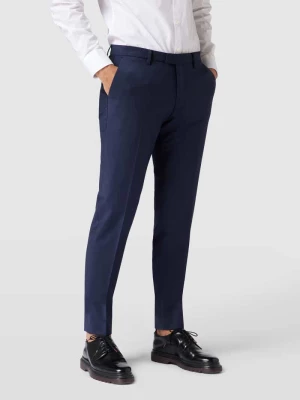 Spodnie do garnituru o kroju slim fit z dodatkiem streczu model ‘Piet’ — ‘Drynamic’ drykorn