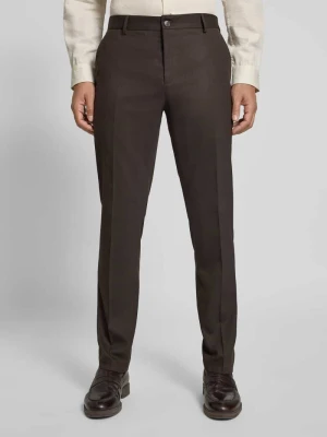 Spodnie do garnituru o kroju slim fit z dodatkiem wełny model ‘NEIL’ Selected Homme