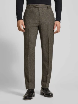 Spodnie do garnituru o kroju slim fit z dodatkiem wełny model ‘REED’ Selected Homme
